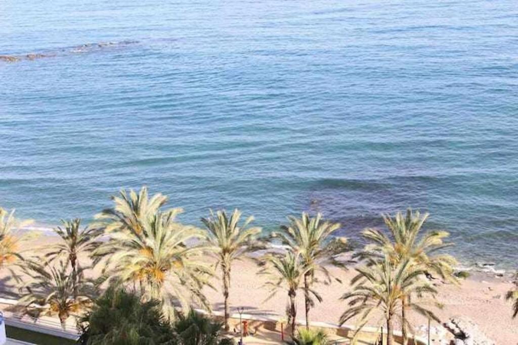 Large Modern Beach Front Apartment, Rooftop Pool!! Marbella Eksteriør bilde